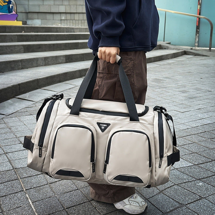 Durable Multi-Pocket Sports Duffel Bag