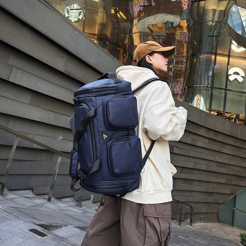 Durable Multi-Pocket Sports Duffel Bag