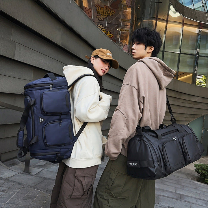 Durable Multi-Pocket Sports Duffel Bag