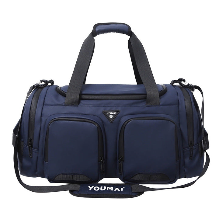 Durable Multi-Pocket Sports Duffel Bag