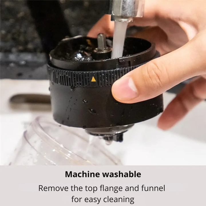 Electric Coffee Grinder with Adjustable Grind Settings - USB Rechargeable &amp; Cordless - For Coffee, Spices, Pepper and Seeds