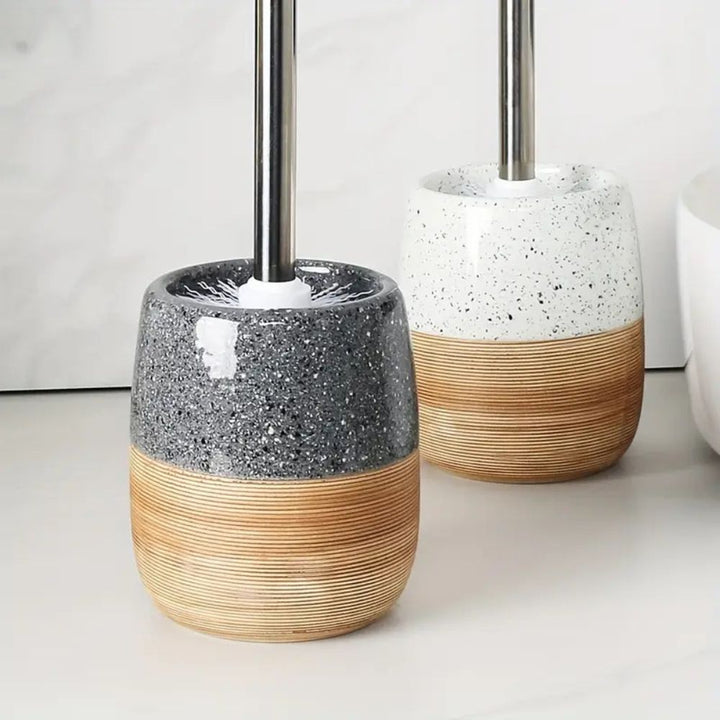 Elegant Bathroom Toilet Brush &amp; Holder Set