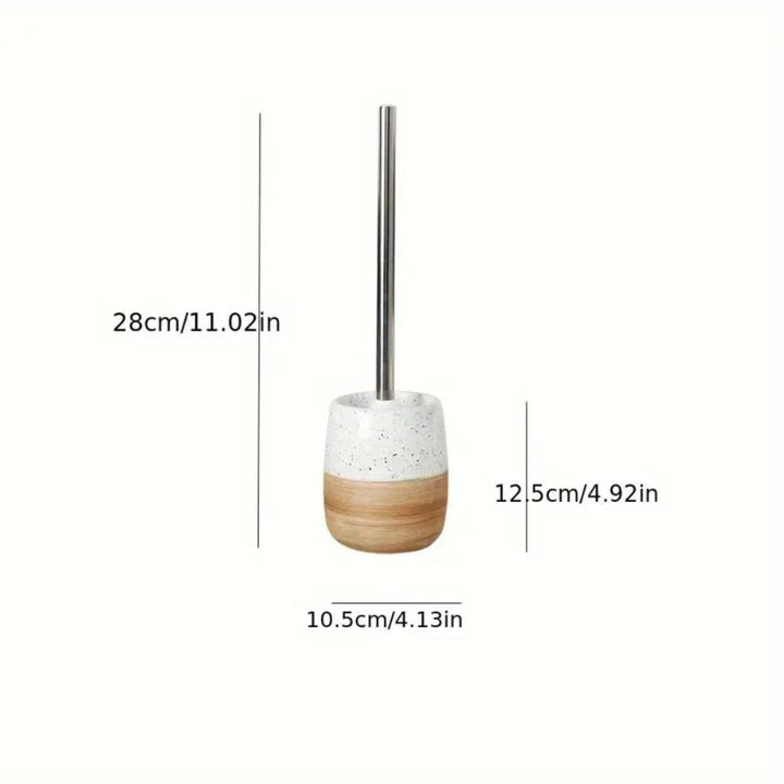 Elegant Bathroom Toilet Brush &amp; Holder Set