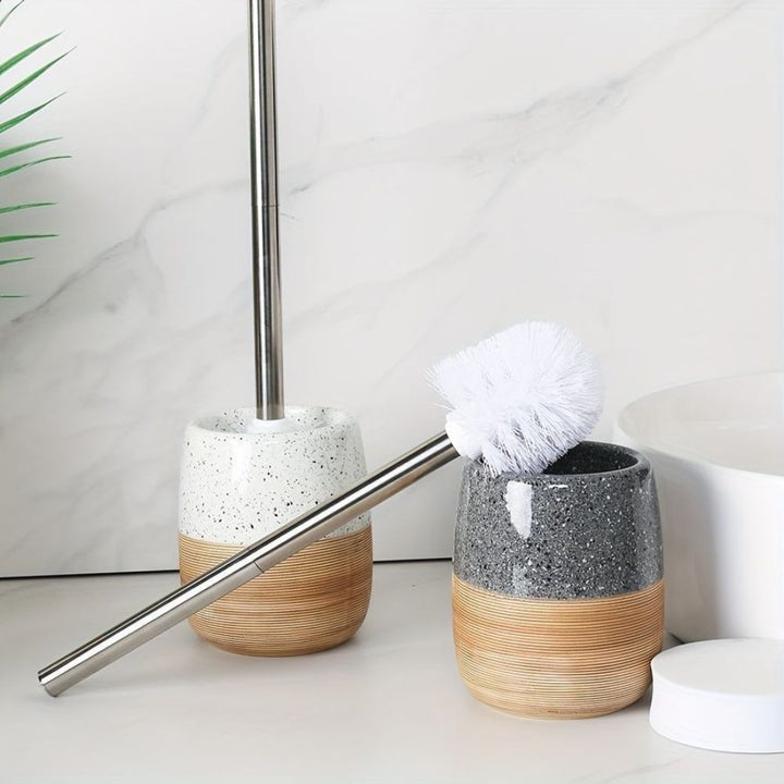 Elegant Bathroom Toilet Brush &amp; Holder Set