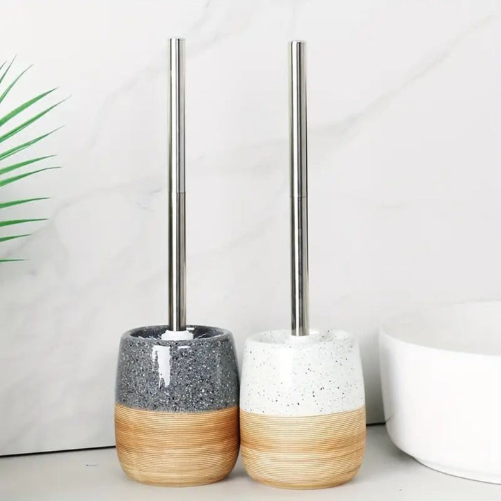 Elegant Bathroom Toilet Brush &amp; Holder Set