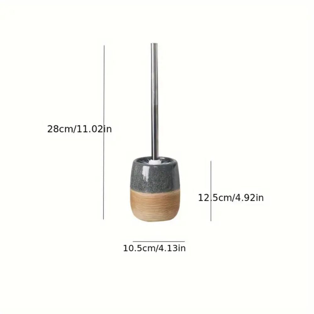 Elegant Bathroom Toilet Brush &amp; Holder Set