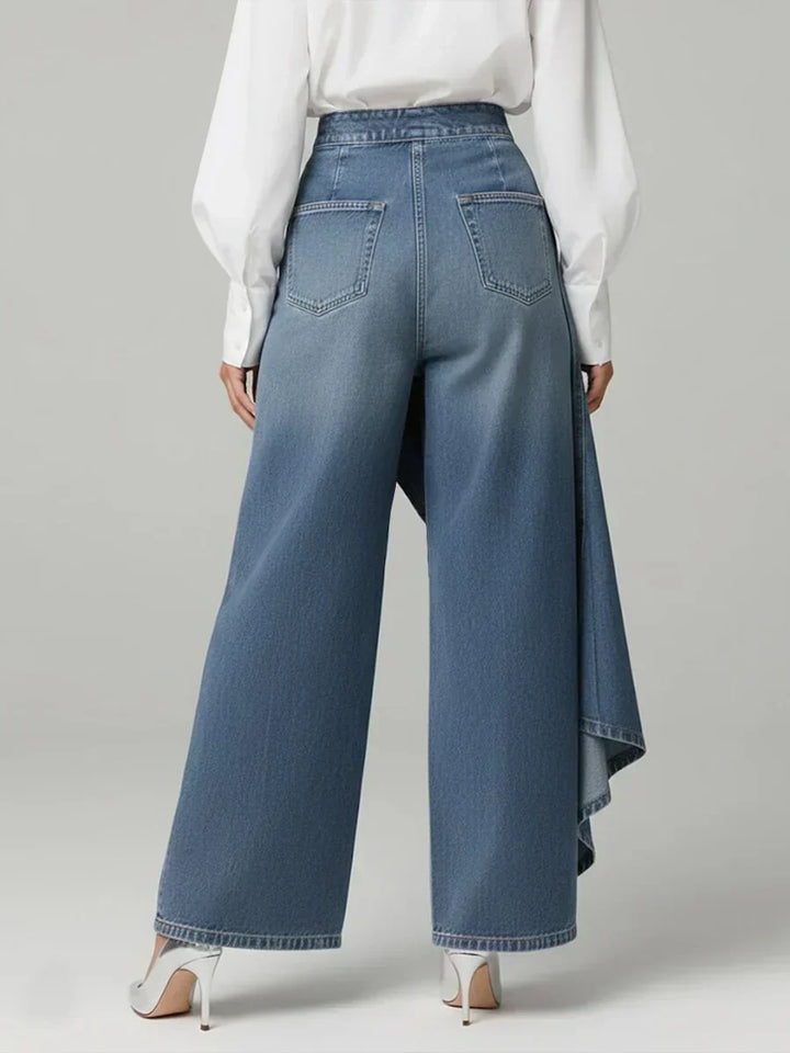 Elegant High-Waisted Wide-Leg Pants