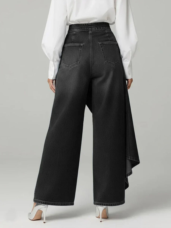Elegant High-Waisted Wide-Leg Pants
