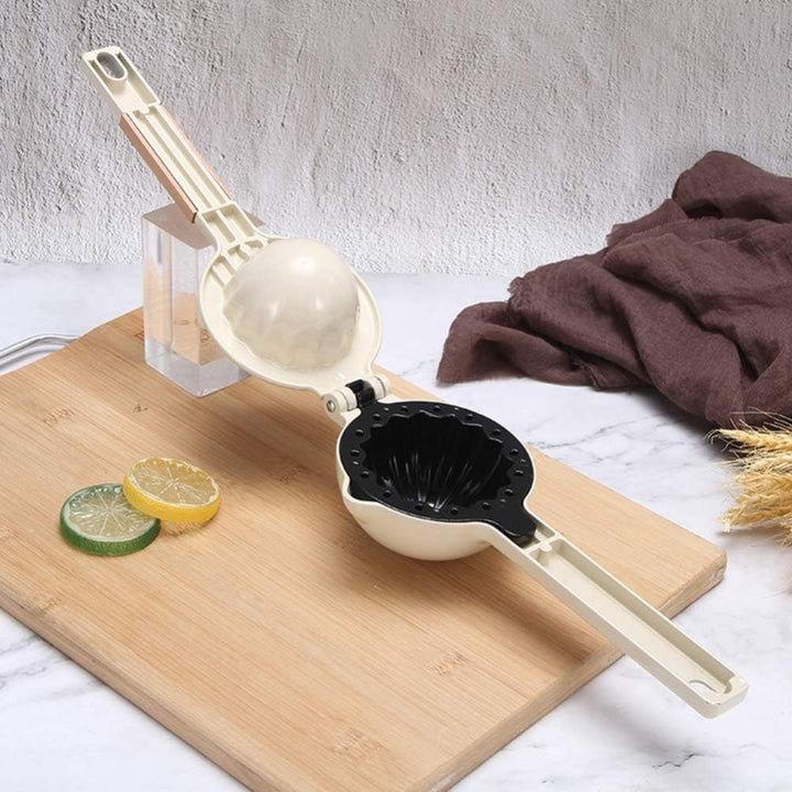 Elegant Stainless Steel Manual Lemon Squeezer