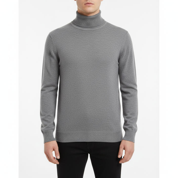 Elegantly Cut Turtleneck Sweater - Harald