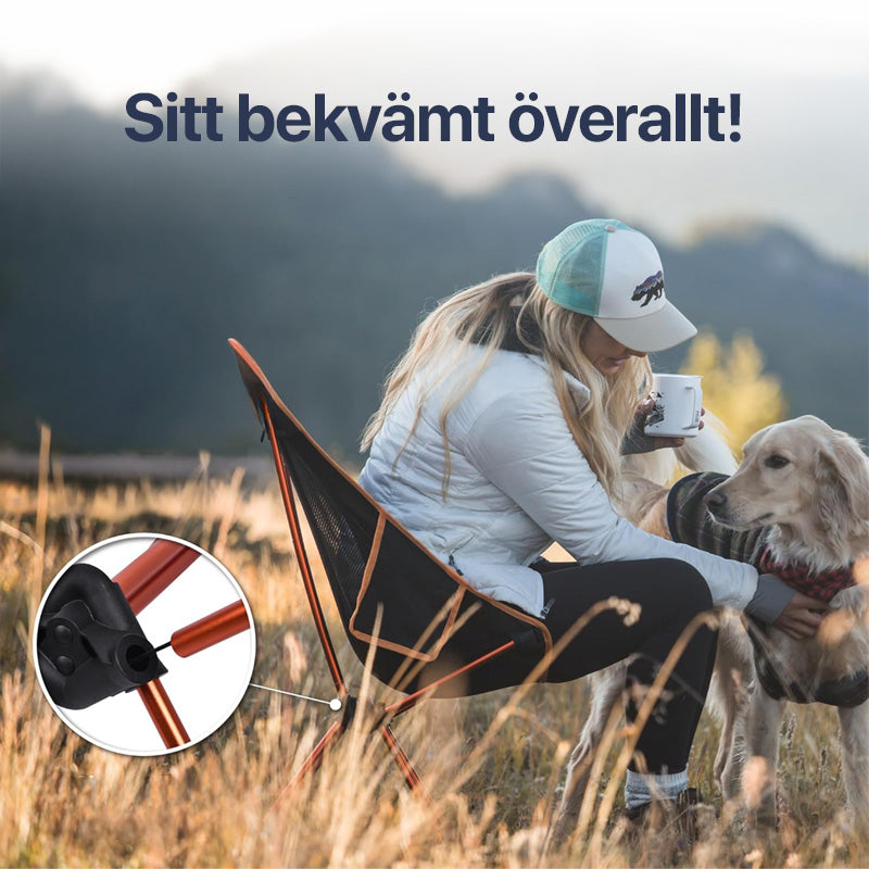 ErgoChair - Foldable Chair for Beach, Camping &amp; Leisure