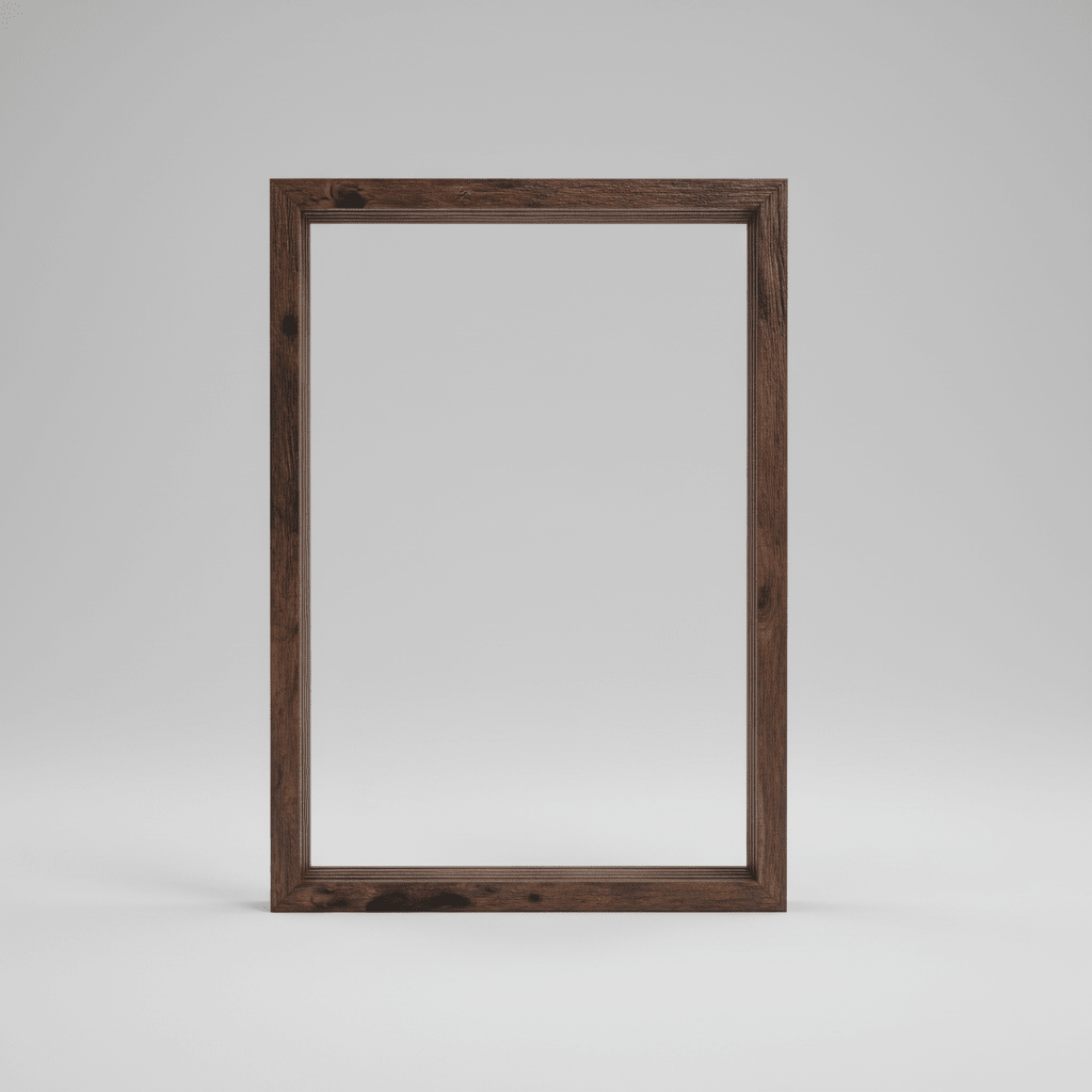 ETERNAL TRACES – Baby Memory Frame made of Wood with Clay for Hand &amp; Footprints