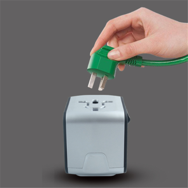 EU Travel Adapter Plug with Universal Power Outlet, USB and USB-C Ports for Worldwide Charging