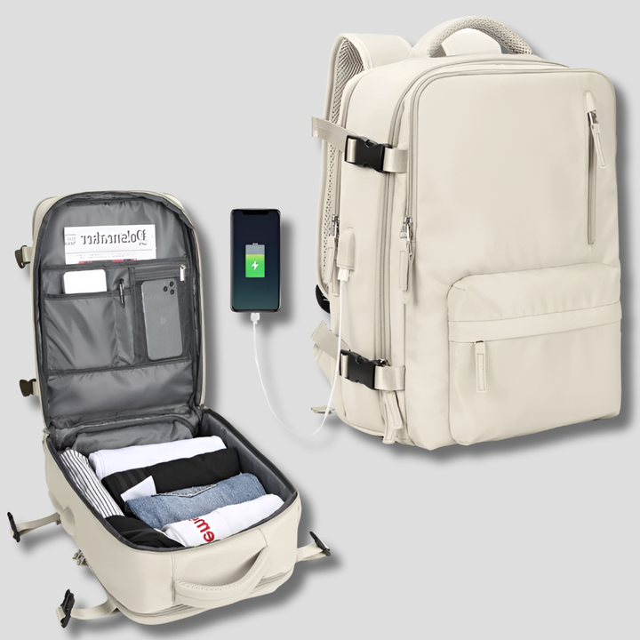 Expandable Explorer Backpack for Carry-On Luggage