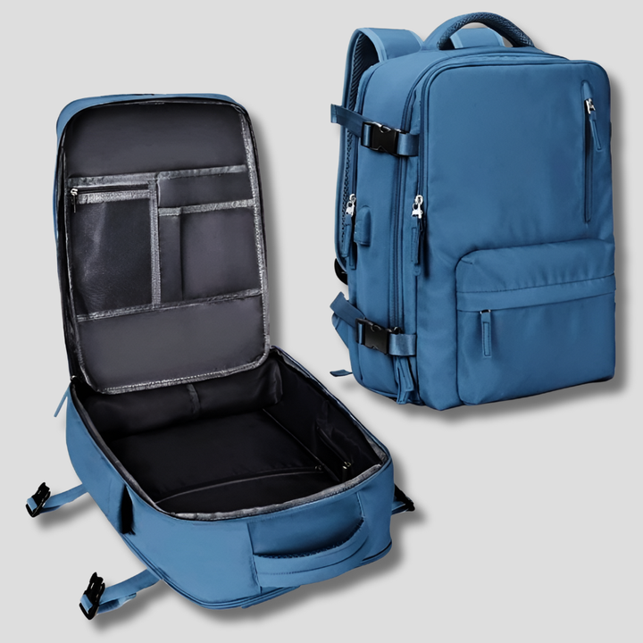 Expandable Explorer Backpack for Carry-On Luggage