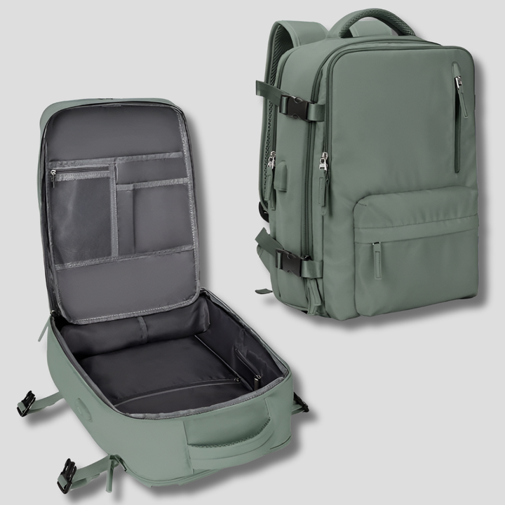 Expandable Explorer Backpack for Carry-On Luggage