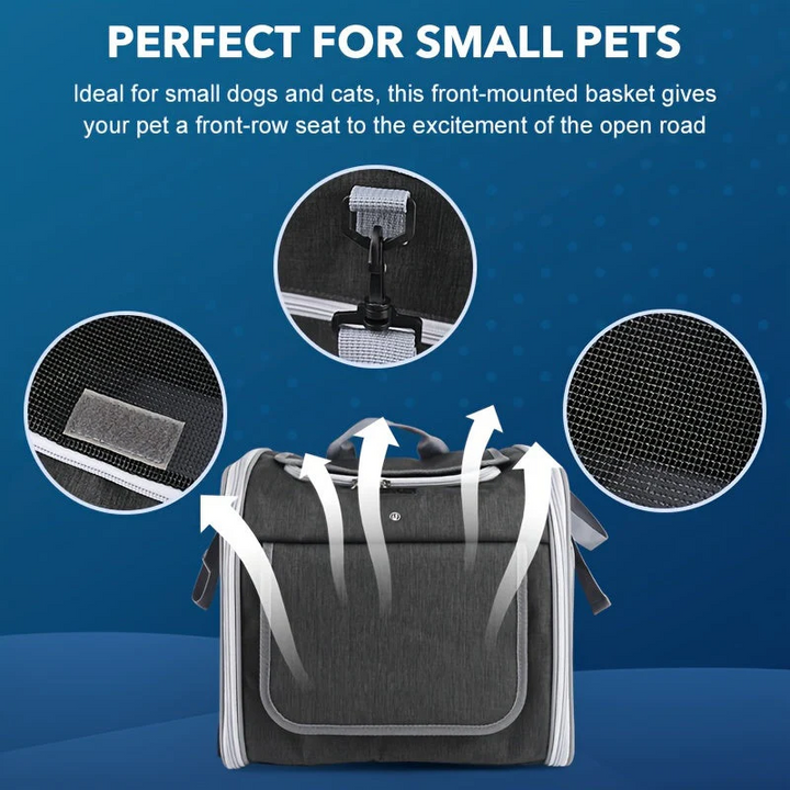 Expandable Pet Bike Basket