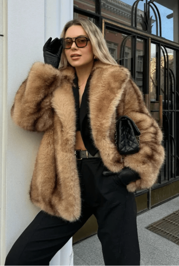 Faux Fur Coat
