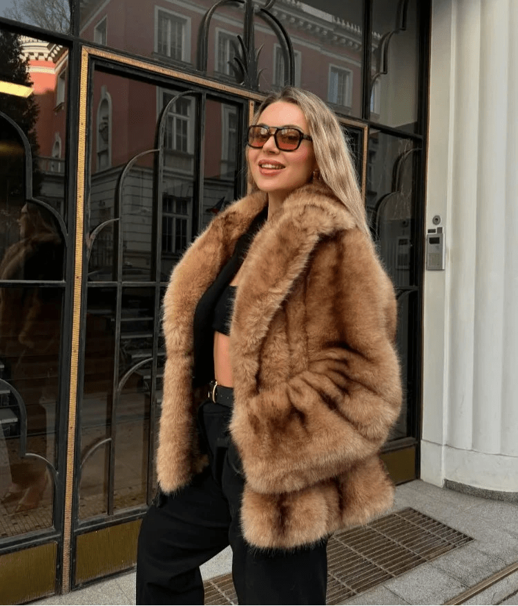 Faux Fur Coat