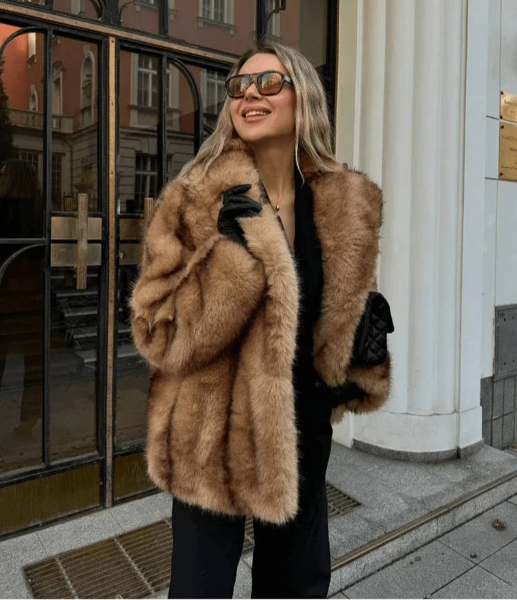 Faux Fur Coat