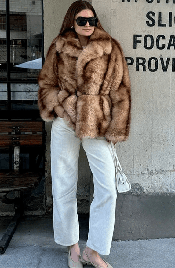 Faux Fur Coat