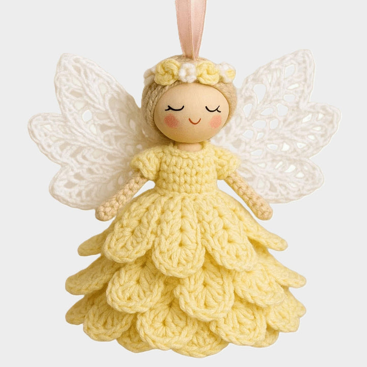 Festive Angel Ornament Crochet Kit