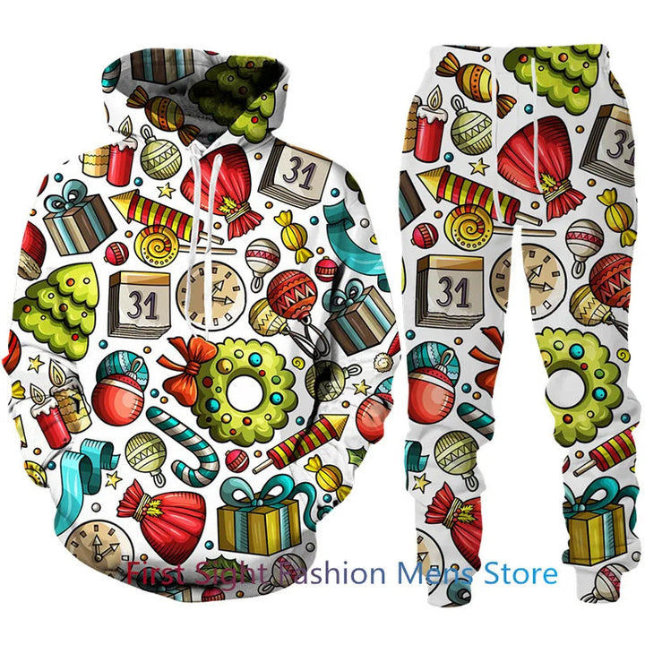 Festive Loungewear Set