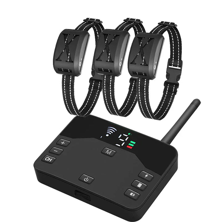 FidoFence Pro Wireless Dog Fence System With Collar, 9–240m