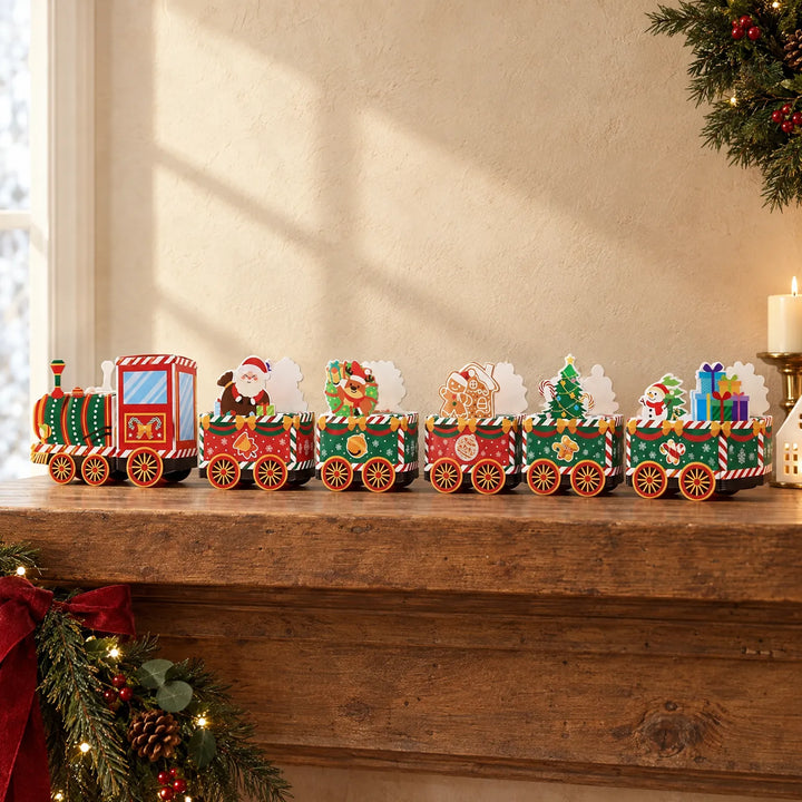 Fillable Train Advent Calendar