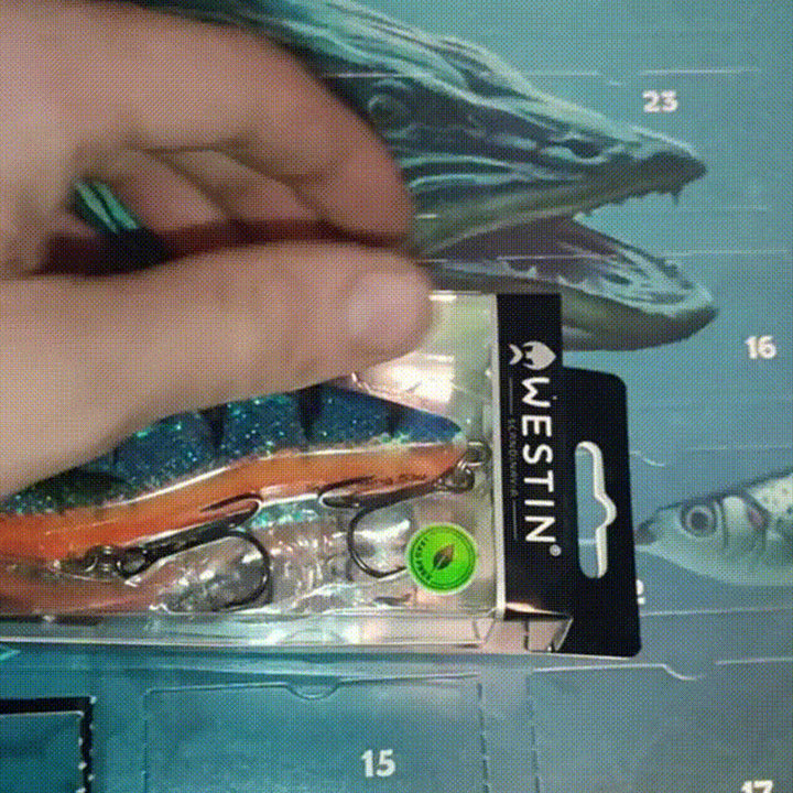 Fishing Advent Calendar - Christmas Box