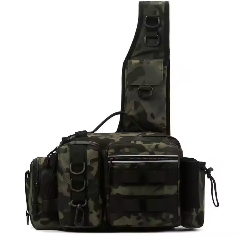 Fishing Bag with Shoulder &amp; Waist Belt