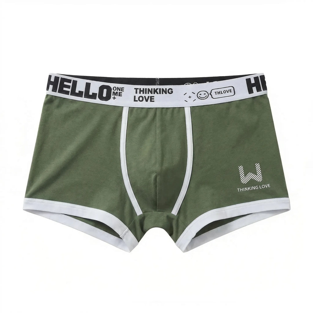 Fitted Boxer Briefs with Logo Waistband (8-Pack)