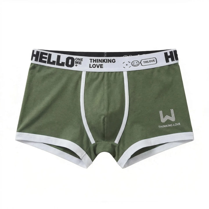 Fitted Boxer Briefs with Logo Waistband (8-Pack)