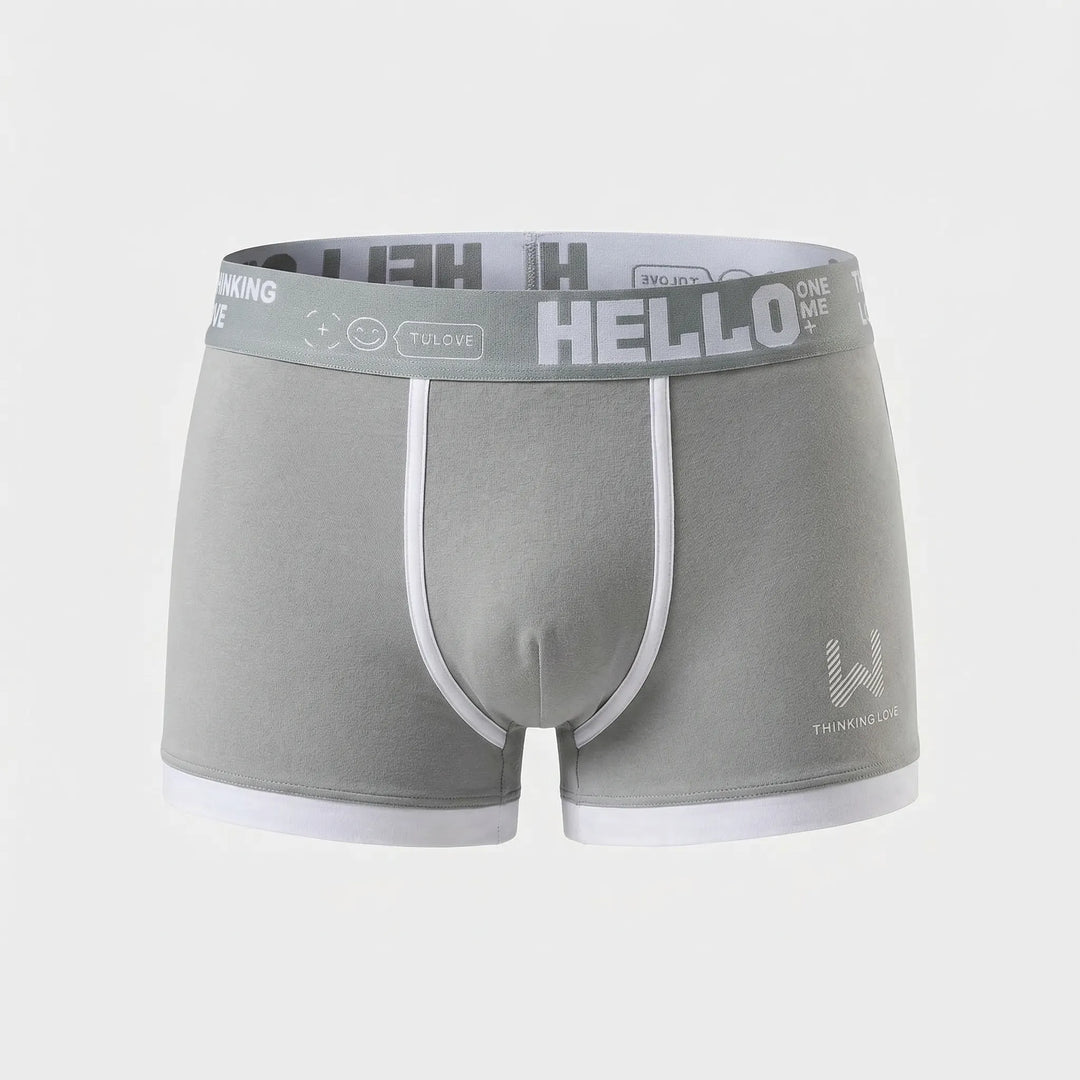 Fitted Boxer Briefs with Logo Waistband (8-Pack)