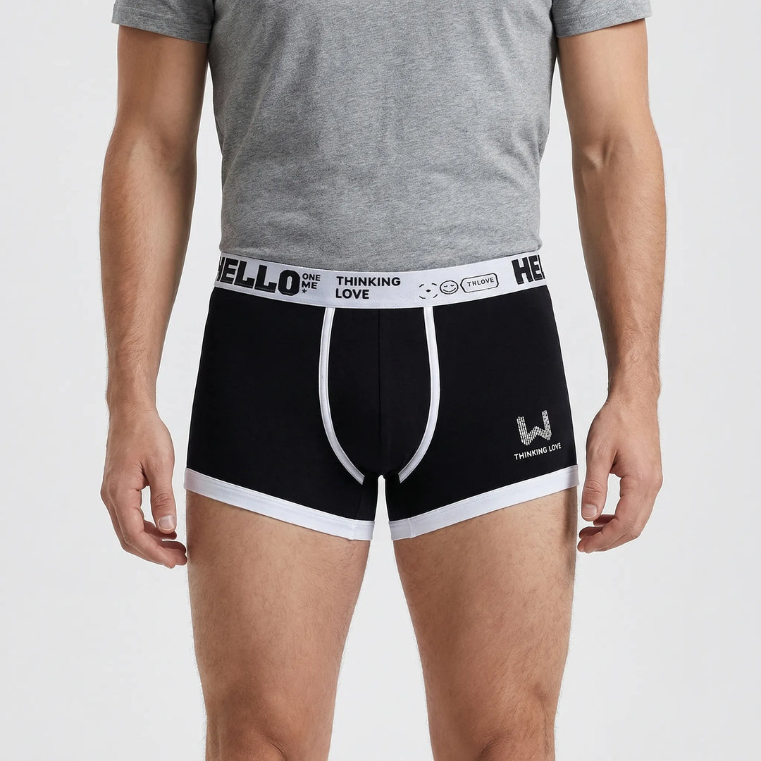 Fitted Boxer Briefs with Logo Waistband (8-Pack)