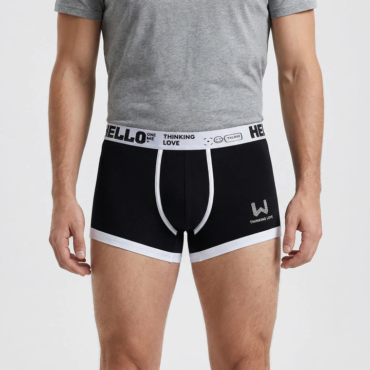 Fitted Boxer Briefs with Logo Waistband (8-Pack)