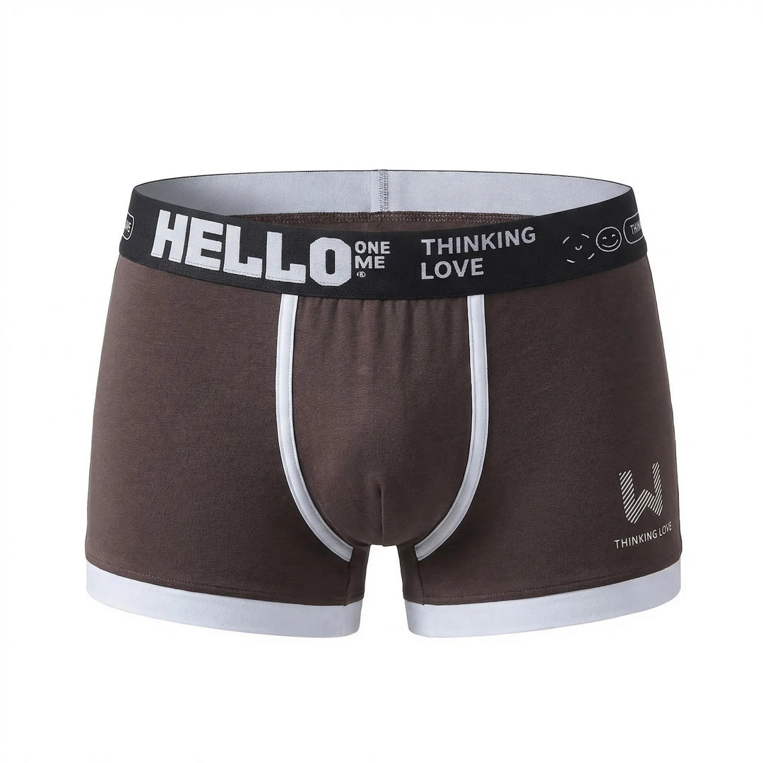 Fitted Boxer Briefs with Logo Waistband (8-Pack)
