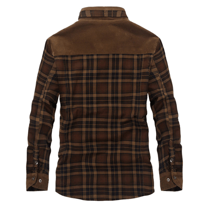 Flannel Checkered Winter Jacket