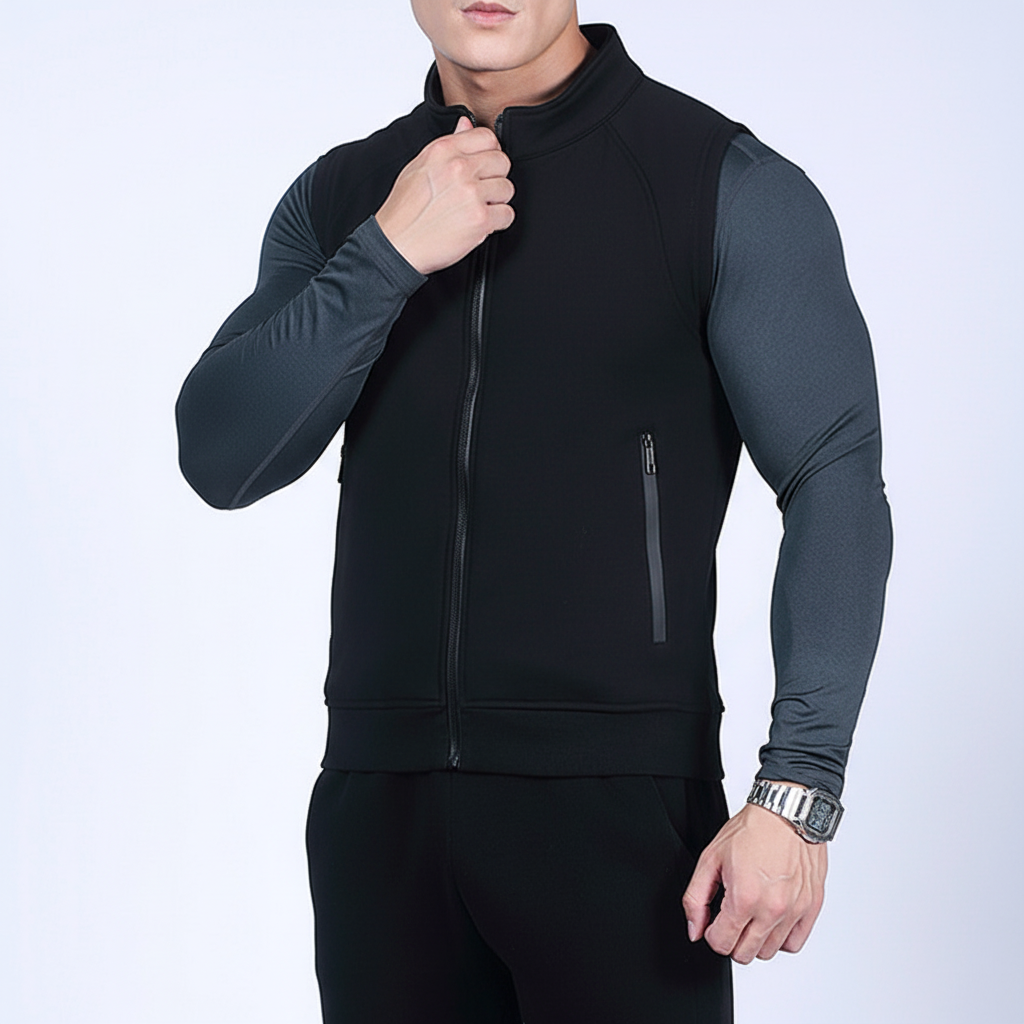 Fleece-Lined Casual Vest