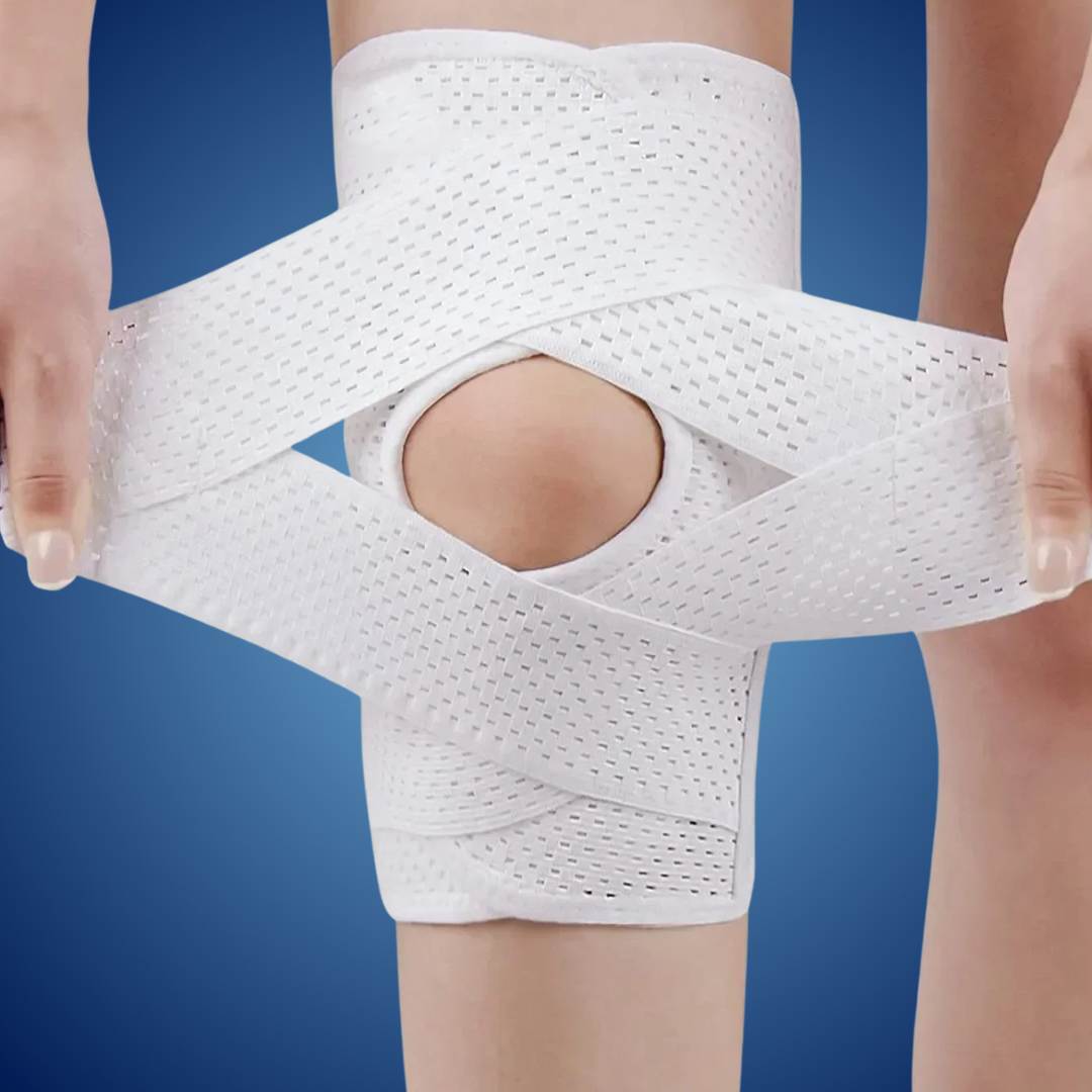 FlexGuard Knee Pads | with Support Compression Springs and Tension Strap - for Stability - Pain Relief and Protection Niki