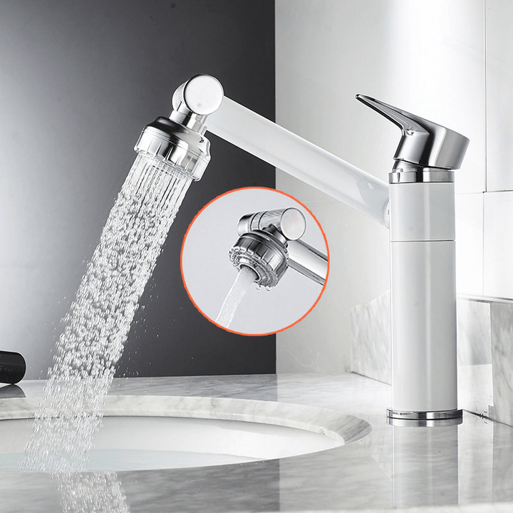 Flexible Faucet with 360° Spray Function for Bathroom and Kitchen