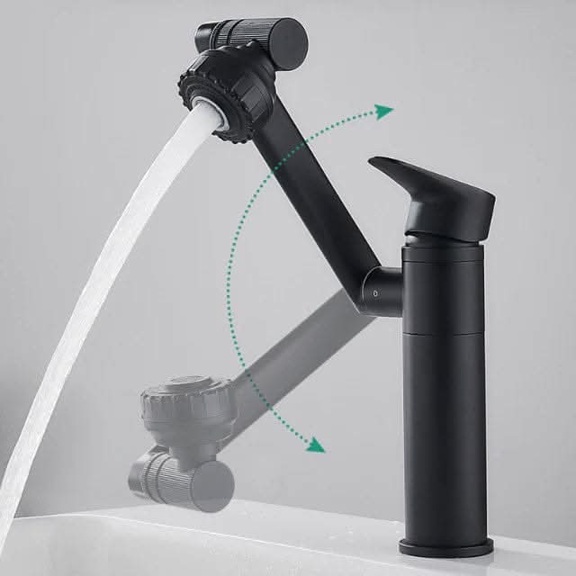 Flexible Faucet with 360° Spray Function for Bathroom and Kitchen