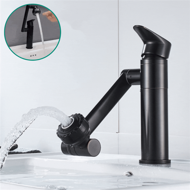 Flexible Faucet with 360° Spray Function for Bathroom and Kitchen