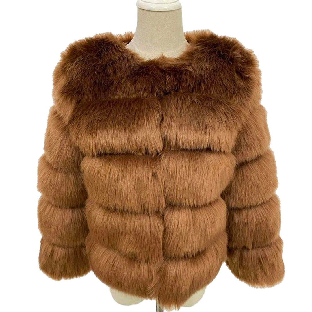 Fluffy Winter Jacket for Women - Stylish and Comfortable