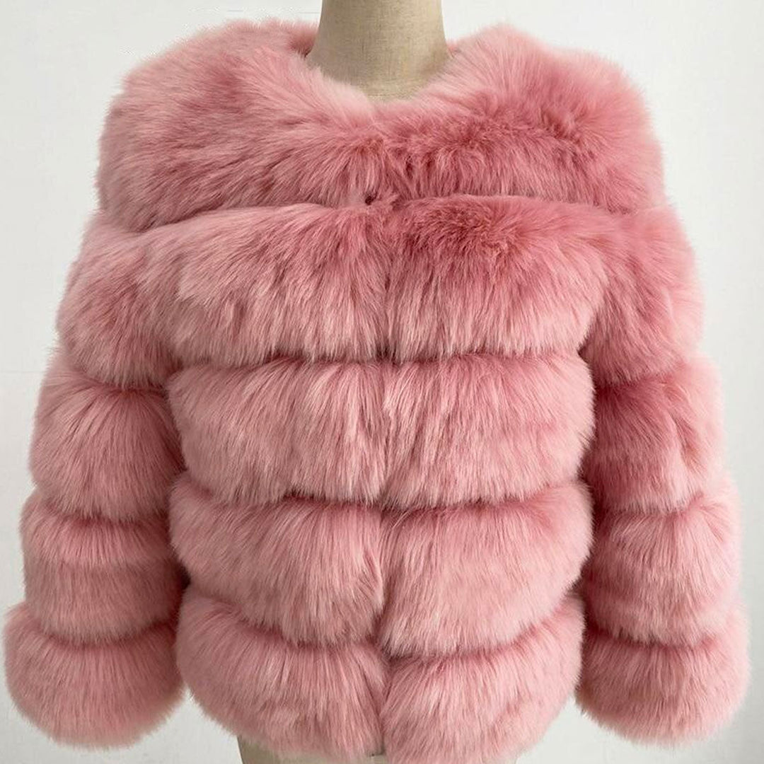Fluffy Winter Jacket for Women - Stylish and Comfortable