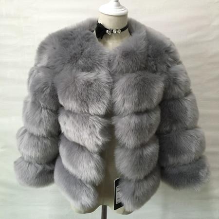 Fluffy Winter Jacket for Women - Stylish and Comfortable