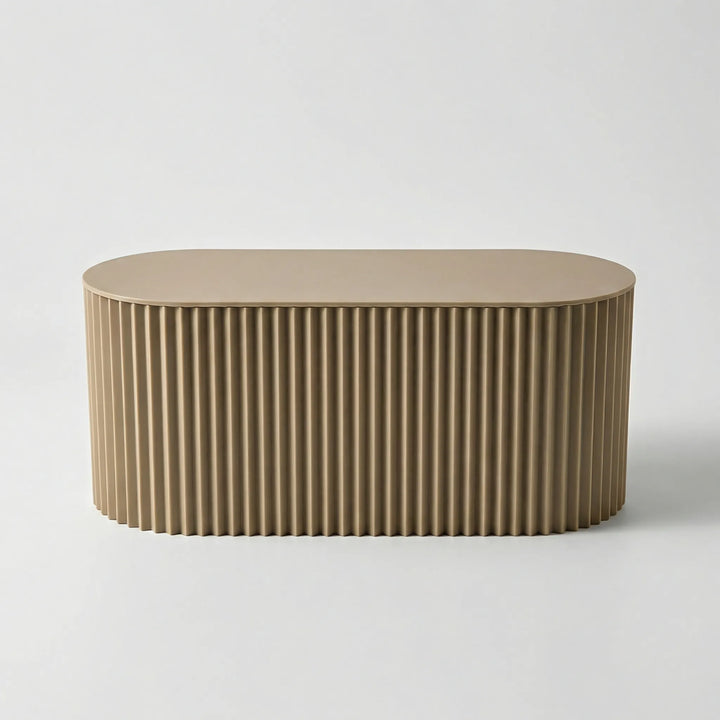 Fluted Cable Management Box with Flat Storage Lid