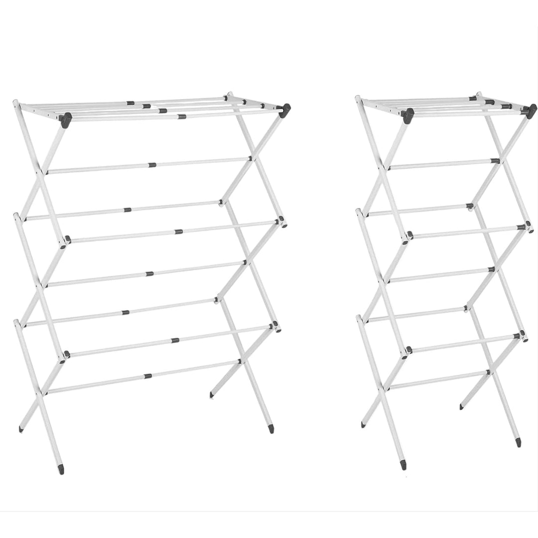 Foldable Clothes Drying Rack with Lightweight Space-Saving Design