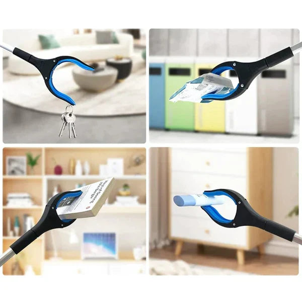 Foldable Gripper Tool with 360° Rotating Clip