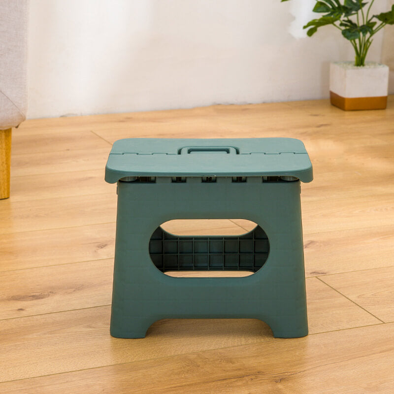 Folding Step Stool with Handle – Lightweight, Durable &amp; Space-Saving for Kitchen, Bathroom, Office &amp; Outdoor Use